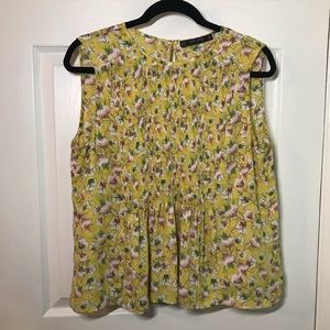 Zara Basic Collection Floral Blouse